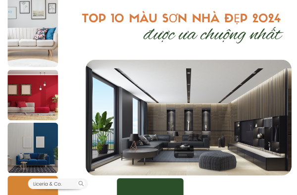 màu sơn nhà đẹp 2024